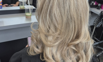 Balayage highlights in Kentish Town